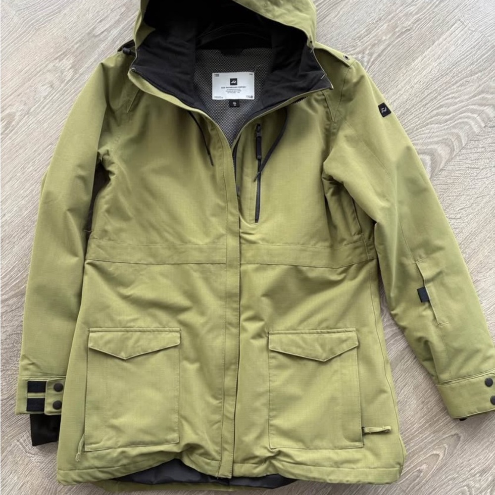 Ski/Snowboard Olive Green Men’s Coat